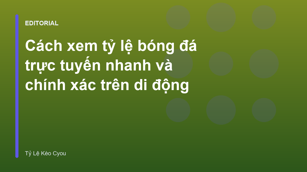 Người dùng xem tỷ lệ bóng đá trực tuyến trên điện thoại